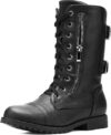 DREAM PAIRS Ankle Winter Lace Up Combat Booties