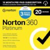 Norton Antivirus for 20 Devices with VPN