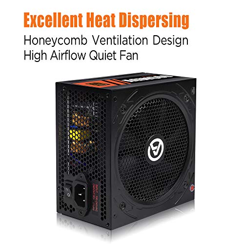 ARESGAME 600W 80+ Bronze Certified PSU - Image 4