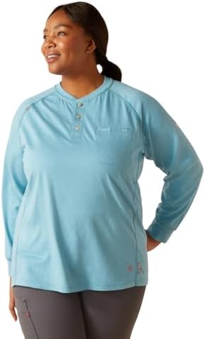 ARIAT Fire Resistant Air Henley Top - Image 2