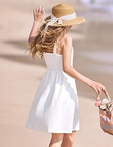 Arshiner Spaghetti Strap Midi Sundress - Image 4