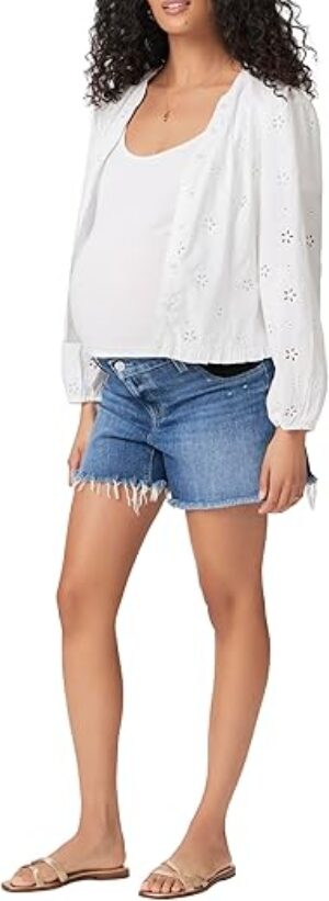 PAIGE Asher Maternity Shorts