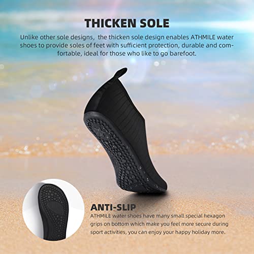 ATHMILE Quick-Dry Aqua Socks Water Shoes - Image 3