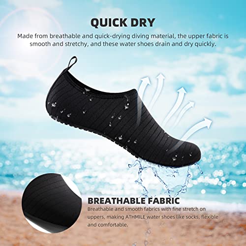 ATHMILE Quick-Dry Aqua Socks Water Shoes - Image 5