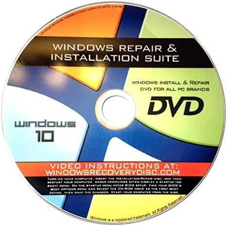 AWRS Win 10 Recovery & Reinstall Disc - Image 2