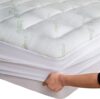 Niagara Sleep Solution Bamboo Cooling Mattress Topper for Back Pain