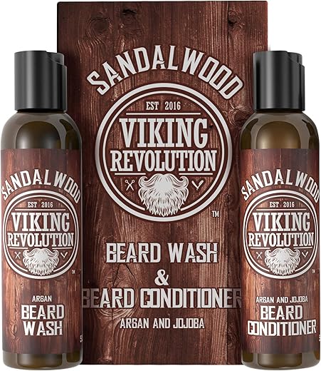 Viking Revolution Beard Wash & Conditioner Set - 5oz