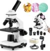 BEBANG 100X-2000X Compound Microscope Kit