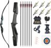 Monsour Beginner Archery Takedown Recurve Bow Set
