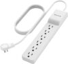 Belkin 6-Outlet Surge Protector, 6ft Cord