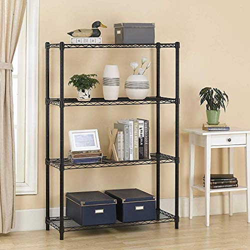 BestOffice Heavy Duty 4 Tier Adjustable Metal Shelves - Image 2