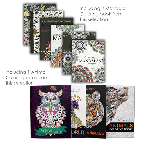 Beyond The Box Adult Coloring Book Set Art Kit - Image 4