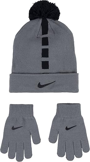 Nike Big Kids' Elite Beanie and Gloves Set