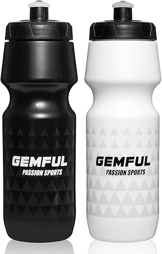 GEMFUL Biking BPA Free Water Bottle 24oz