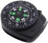 Jinshining Black Mini Watch Strap Compass