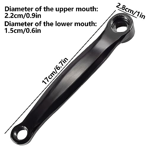BLLREMIPSUR 2 PCS Bike Left Crank Arm Replacement - Image 2