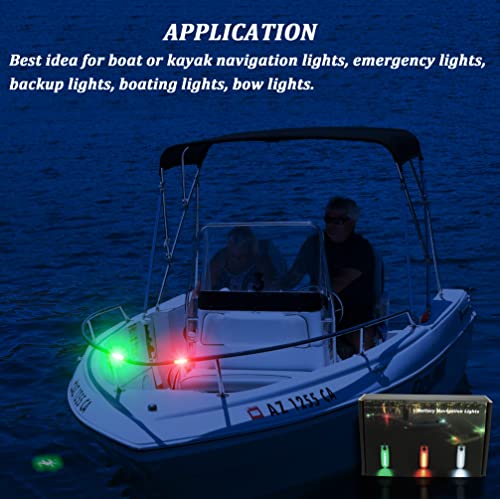 Botepon Battery Operated Waterproof Kayak Lights - Image 3