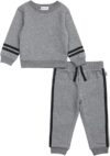 Splendid Charcoal Sweatshirt and Pants Set