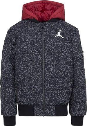 Jordan Hooded Padded Bomber Jacket