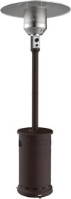 Nexgrill Bronze Patio Heater with Wheels, 48,000 BTUs