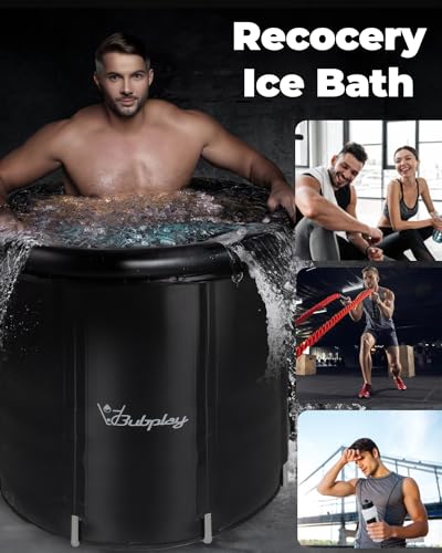 Bubplay XL Inflatable Ice Bath Tub, 105 Gallons - Image 3
