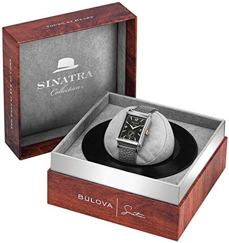 Bulova Frank Sinatra My Way Leather Watch - Image 5