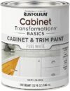 Rust-Oleum Cabinet & Trim Paint, Pure White, Quart