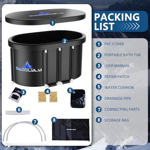 CACOLULU XL Portable Ice Bath Tub for Athletes - Image 4