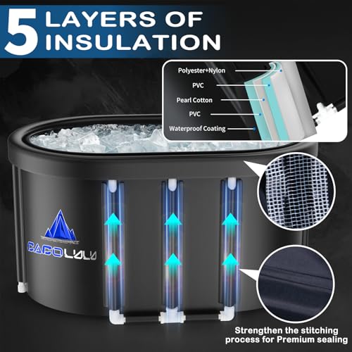 CACOLULU XL Portable Ice Bath Tub for Athletes - Image 2