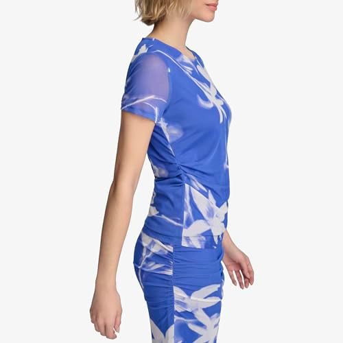 Calvin Klein Women's Printed Short Sleeve Top - Image 3