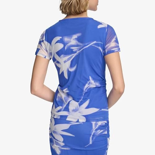 Calvin Klein Women's Printed Short Sleeve Top - Image 4
