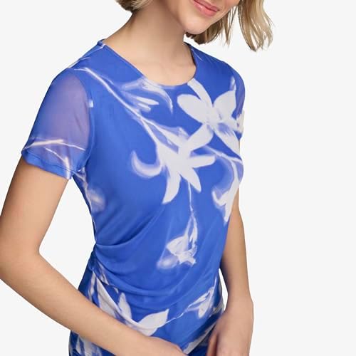 Calvin Klein Women's Printed Short Sleeve Top - Image 5