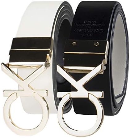 Calvin Klein Women's Reversible CK Monogram Belt - Image 4