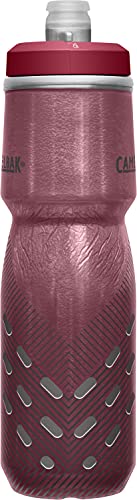 CamelBak Insulated Bike Water Bottle, 24oz, Burgundy - Image 2