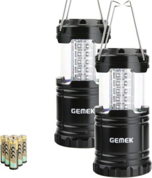 GEMEK Camping Lantern and Emergency Tent Light