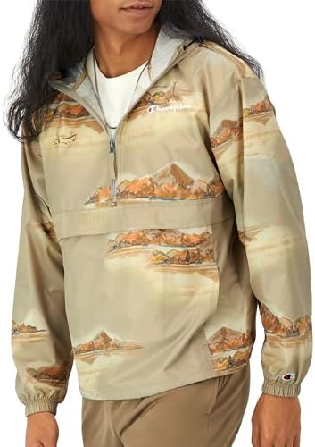 Champion Men's Packable Wind and Water Resistant Jacket - Image 3