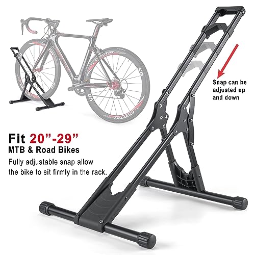 CHEPARK Indoor Bike Floor Stand for 2 Bikes - Image 2