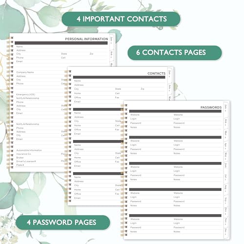 Chopet 2024-2026 Monthly Planner, 8.5" x 11 - Image 4