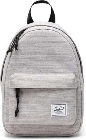 Herschel Classic Mini Backpack, Light Grey, One Size