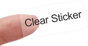 NIIMBOT Clear Self-Adhesive Label Maker Tape