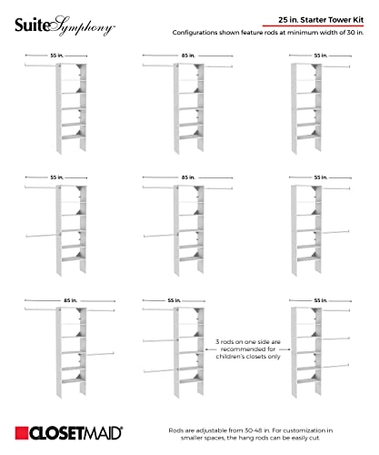 ClosetMaid Wood Closet Organizer Kit with Shelves - Image 4
