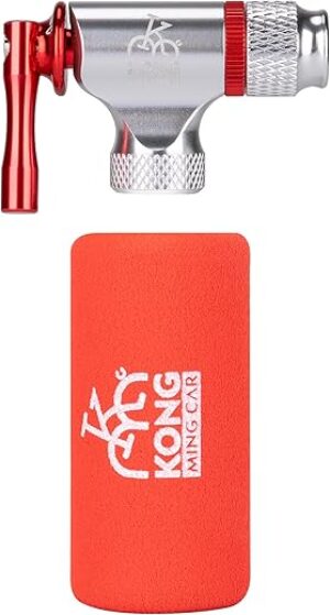 KONG MING CAR CO2 Bike Tire Pump with Insulated Sleeve