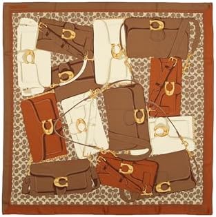 Coach Tabby Printed Silk Square Scarf - Image 3