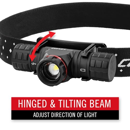 Coast 1200 Lumen Rechargeable Headlamp with Twist Focus - Image 5