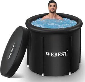 WEBEST Cold Plunge Tub XL, Portable Ice Bath