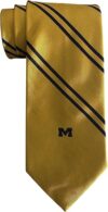 Brooks Brothers Collegiate Collection Michigan University Logo Tie