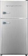 Frigidaire Compact Top-Freezer Stainless Steel Mini Fridge