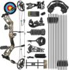 surwolf Compound Bow Kit 30-70 LBS, Camo