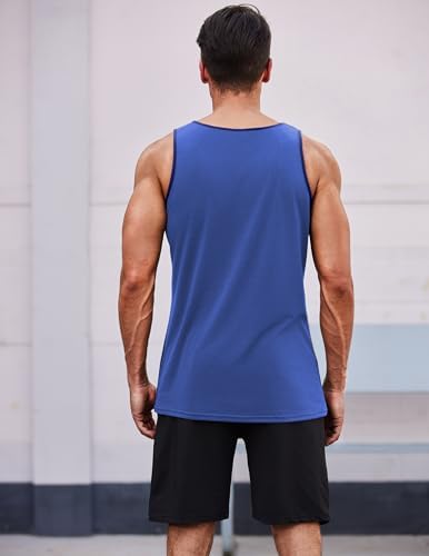 COOFANDY Men's Athletic Running Tank Tops 3-Pack - Image 2