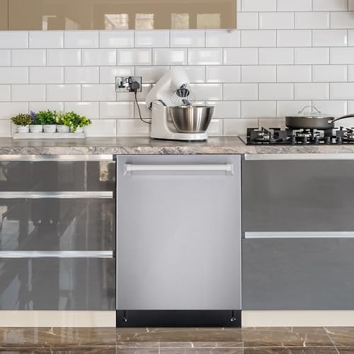 COSMO 24" Fingerprint Resistant Stainless Steel Dishwasher - Image 2